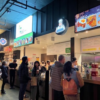 Urban Hawker - Some of the food stalls - Food Court Near Me - New York, New York