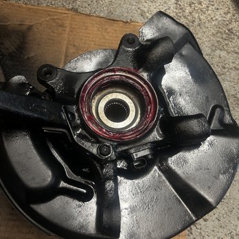 Fix All Auto - Steering knuckle clean up. Car was from up north and completely rusting out. - Body Shops Near Me - Taylors, South Carolina Fix All Auto - Steering knuckle clean up. Car was from up north and completely rusting out. - Body Shops Near Me - Taylors, South Carolina
