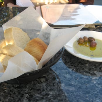 Azorean Restaurant & Bar - Complimentary bread, olives and EVO - Portuguese Near Me - Gloucester, Massachusetts