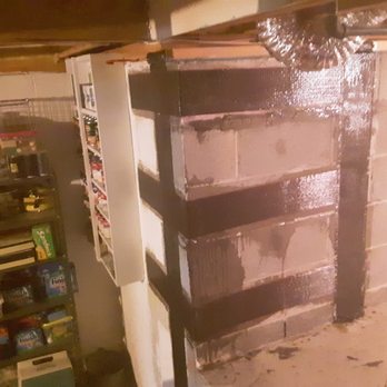 Wallforce Foundation Support Systems - Corner Rhino Carbon Fiber repair on crawlspace. - Waterproofing Near Me