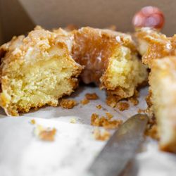 Stan's Donut Shop - Incredible texture on the buttermilk donuts