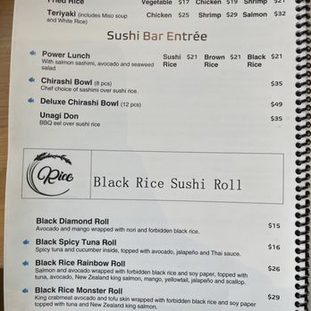 Joy Sushi - Menu - Sushi Bars Near Me - Vail, Colorado