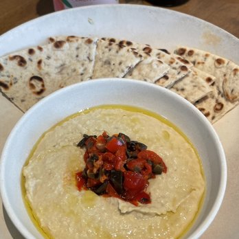 Flower Child - Simple Hummus | Instagram @restaurant_aholic - Salad Near Me - Charlotte, North Carolina