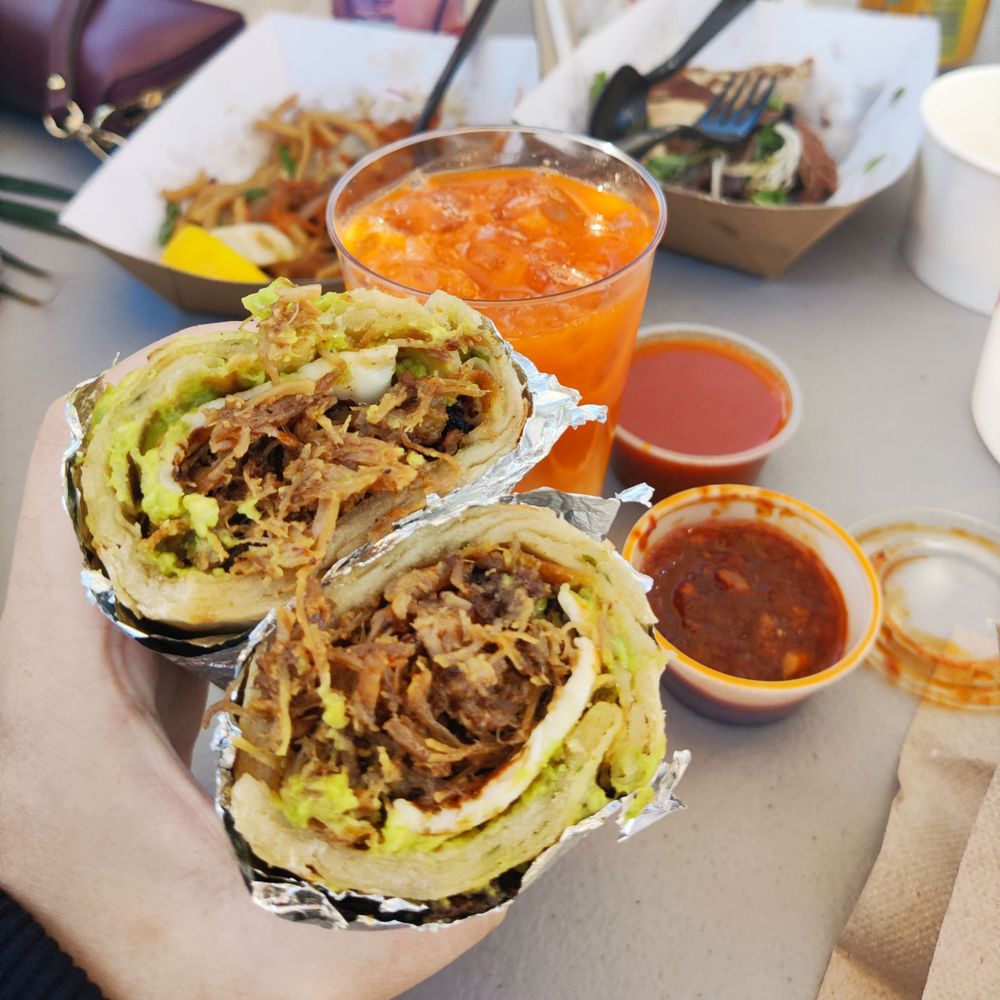Forsyth Fire Escape - Scallion pancake burrito - Asian Fusion Near Me - New York, New York Forsyth Fire Escape - Scallion pancake burrito - Asian Fusion Near Me - New York, New York