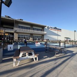 Exterior outside entrance of The Fieldhouse at The Crossover - Leander, Texas Exterior outside entrance of The Fieldhouse at The Crossover - Leander, Texas