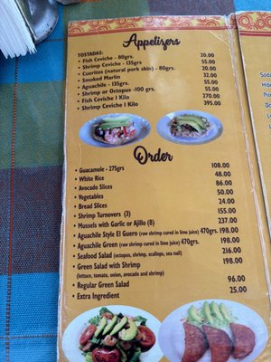 Menu photo 2 Mariscos El Güero Puerto Vallarta, JAL Menu photo 2 Mariscos El Güero Puerto Vallarta, JAL