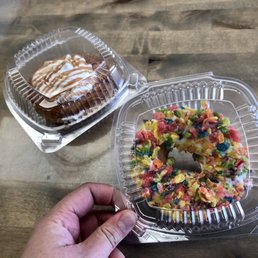 Fruity pebbles and Churro. *GET THE CHURRO IT WAS AMAZING* Fruity pebbles and Churro. *GET THE CHURRO IT WAS AMAZING*