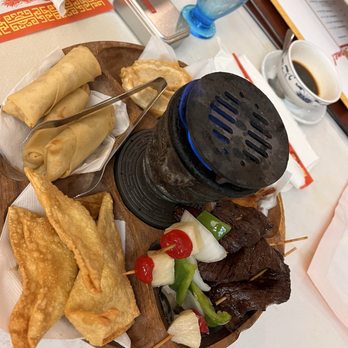 Golden China - Waterloo - Pupu platter - Chinese Near Me - Waterloo, Iowa