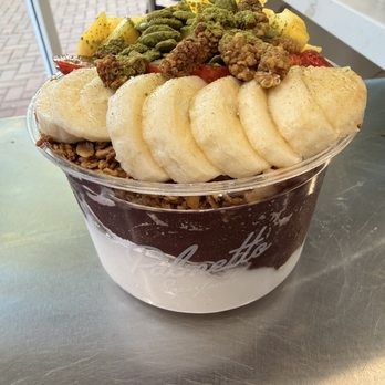 Palmetto Superfoods - My choice for a bowl, I think it was the Harvest Blend - Acai Bowls Near Me - Corte Madera, California Palmetto Superfoods - My choice for a bowl, I think it was the Harvest Blend - Acai Bowls Near Me - Corte Madera, California