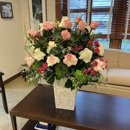 Perfect!! The way the roses were done? So hard to do!