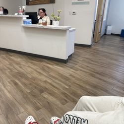 Kind Orthodontics - The place is so clean, (Reception area)