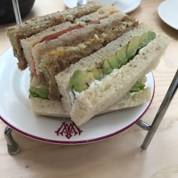 The Wallace Restaurant - Afternoon tea vegetarian finger sandwiches - French Near Me - London, XGL The Wallace Restaurant - Afternoon tea vegetarian finger sandwiches - French Near Me - London, XGL