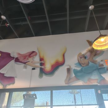 Effin Egg - Alice in wonderland themed Wall - Waffles Near Me - Las Vegas, Nevada Effin Egg - Alice in wonderland themed Wall - Waffles Near Me - Las Vegas, Nevada
