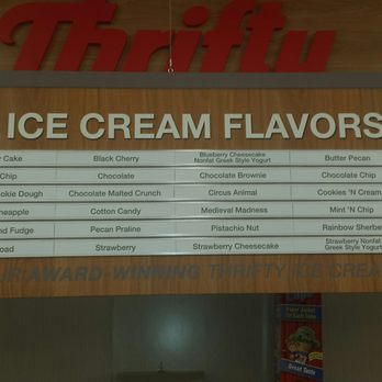 Rite Aid - a menu for ice cream flavors - Drugstores Near Me - Susanville, California