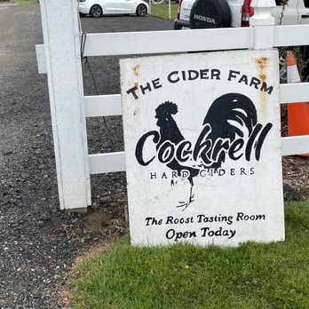 Cockrell Hard Cider - Sign - Cideries Near Me - Puyallup, Washington Cockrell Hard Cider - Sign - Cideries Near Me - Puyallup, Washington