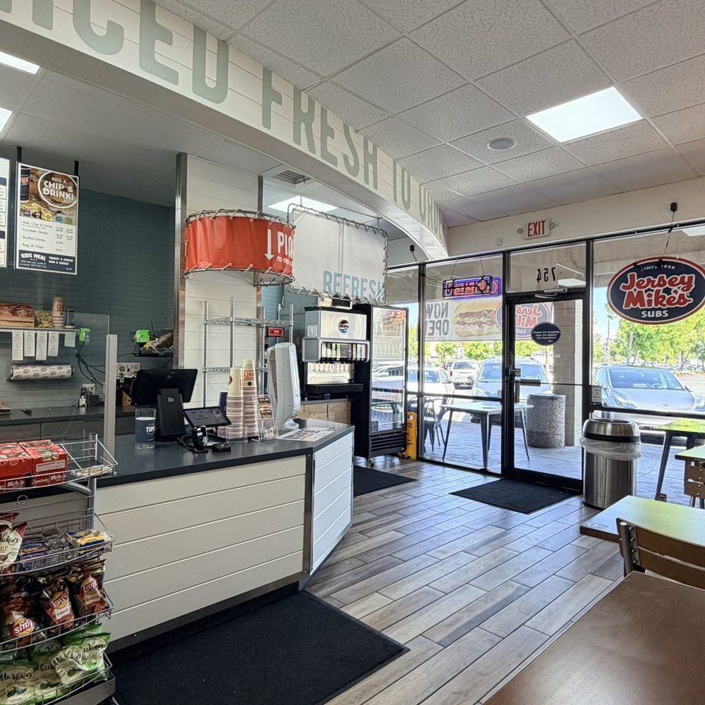 Jersey Mike's Subs - Inside spotless - Sandwiches Near Me - Vallejo, California