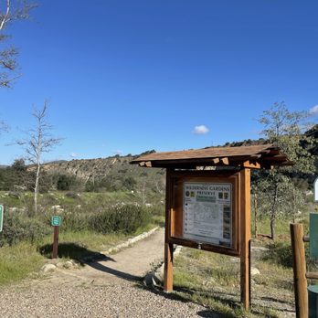 Wilderness Gardens Preserve - Beginning of trail. - Hiking Near Me - Pala, California