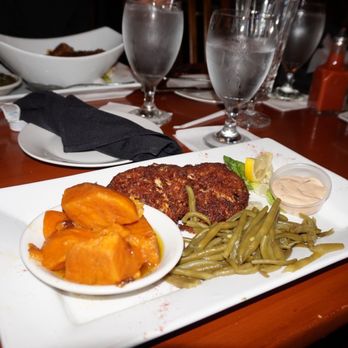 Freshwaters - Handmade Crab Cake Dinner - Southern Near Me - Charlotte, North Carolina Freshwaters - Handmade Crab Cake Dinner - Southern Near Me - Charlotte, North Carolina