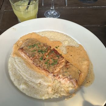 Midtown Social Restaurant & Bar - Salmon and Grits - Breakfast & Brunch Near Me - Atlanta, Georgia Midtown Social Restaurant & Bar - Salmon and Grits - Breakfast & Brunch Near Me - Atlanta, Georgia