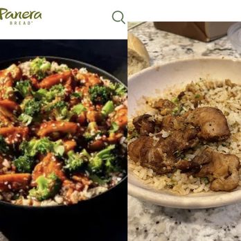 Panera Bread - Teriyaki chicken and broccoli bowl... very sad looking - Sandwiches Near Me - Palm City, Florida Panera Bread - Teriyaki chicken and broccoli bowl... very sad looking - Sandwiches Near Me - Palm City, Florida