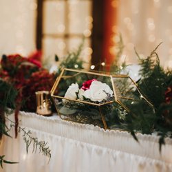 Ecker's Flowers & Greenhouses - Photo by Chelsea Dawn Weddings