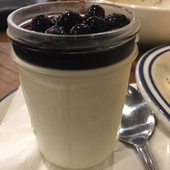 Fish - Blueberry Panna Cotta - Seafood Near Me - Sausalito, California Fish - Blueberry Panna Cotta - Seafood Near Me - Sausalito, California