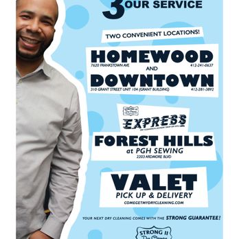 Strong II Dry Cleaners - Homewood x Forest Hills x Downtown PIT - Dry Cleaning Near Me - Pittsburgh, Pennsylvania Strong II Dry Cleaners - Homewood x Forest Hills x Downtown PIT - Dry Cleaning Near Me - Pittsburgh, Pennsylvania