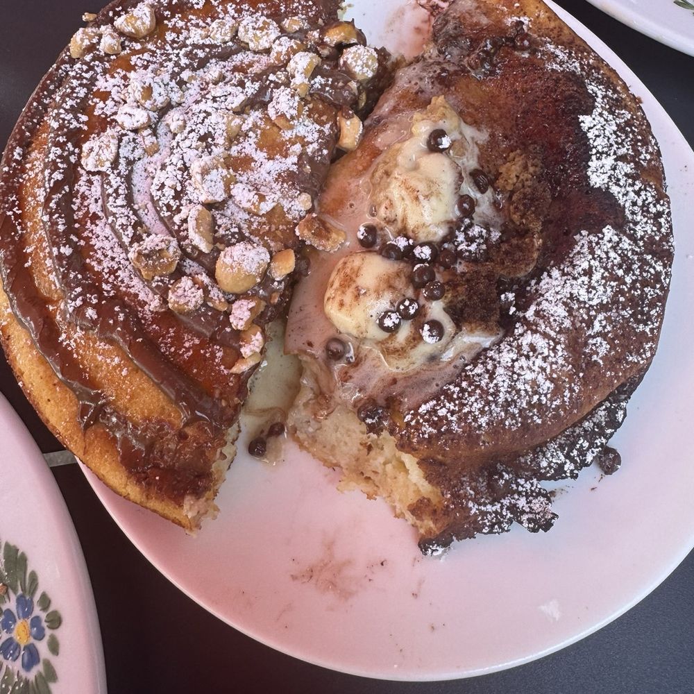 Osteria Morini - Tiramisu pancake and Nutella pancake -- both are so so good but the tiramisu one is unlike anything I've ever had! - Italian Near Me - Washington, DC, District of Columbia