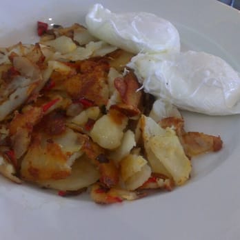 Tickle Tree Cafe - Jane's breakfast with poached eggs - Cafes Near Me - La Crescenta, California