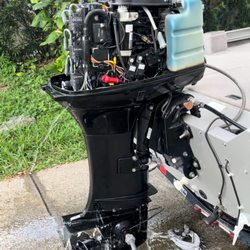 Top Mobile Marine - 2 Stroke 50hr Service done by TopMobileMarine.