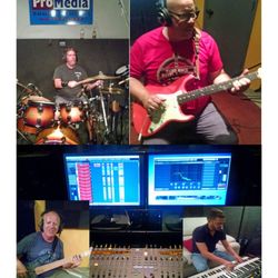 Promedia Recording studio - Recording the Jeff Watson Band