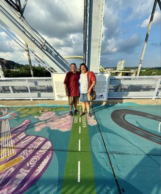 Purple People Bridge by null