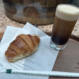 Croissant & Nitro Cold Brew Croissant & Nitro Cold Brew