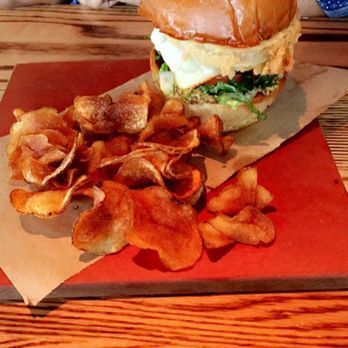 Whiskey Cake Kitchen & Bar - OMG burger - pretty good - New American Near Me - Katy, Texas