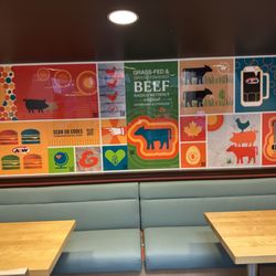 A&W - A nice little corner booth