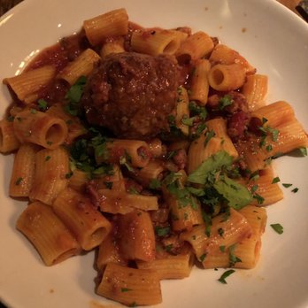 Tuscan Kitchen - Bolognese with a meatball and sausage - Italian Near Me - Burlington, Massachusetts Tuscan Kitchen - Bolognese with a meatball and sausage - Italian Near Me - Burlington, Massachusetts