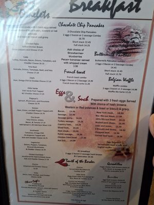 Menu photo 8 Chino Cafe Chino, CA