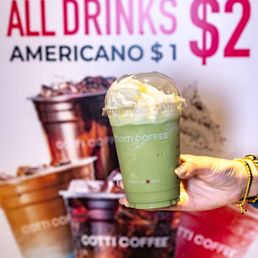 Iced Matcha Jasmine Frappe