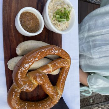 Nick’s German Kitchen - White sausage special - Modern European Near Me - Mount Pleasant, South Carolina