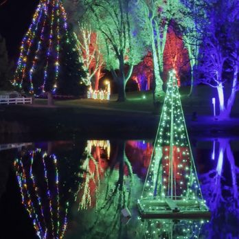 Salem Pond - Pond Town Christmas at Salem Pond | Rees's Roots - Lakes Near Me - Salem, Utah