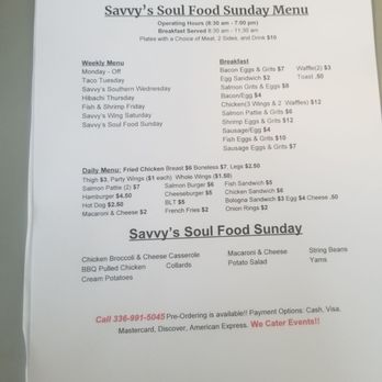 Savvy Catering Essentials - We are open on Sunday's - Soul Food Near Me - High Point, North Carolina Savvy Catering Essentials - We are open on Sunday's - Soul Food Near Me - High Point, North Carolina
