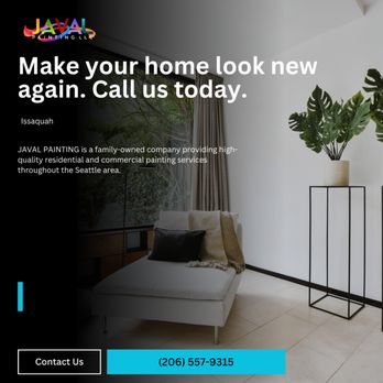 Javal Painting - Call now for a free estimate - (206) 557-9315 - Painters Near Me - Seattle, Washington