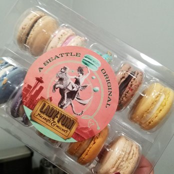 Lady Yum - Denny Triangle - Pack of 10 to go for $25 - Macarons Near Me - Seattle, Washington
