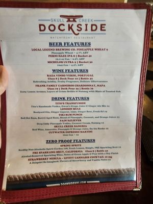 Menu photo 4 Skull Creek Dockside Hilton Head Island, SC Menu photo 4 Skull Creek Dockside Hilton Head Island, SC