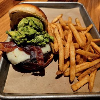 BJ's Restaurant & Brewhouse - Bacon avocado burger - New American Near Me - Downey, California BJ's Restaurant & Brewhouse - Bacon avocado burger - New American Near Me - Downey, California