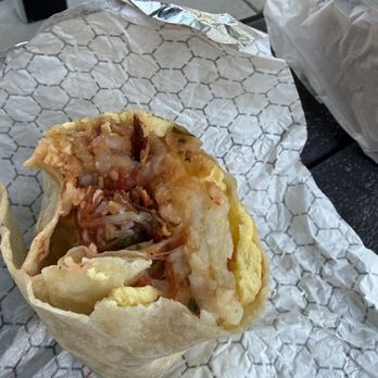 Joel's - Bacon egg potato burrito - Mexican Near Me - Sandpoint, Idaho Joel's - Bacon egg potato burrito - Mexican Near Me - Sandpoint, Idaho