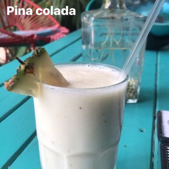 Puro Corazón - Happy hour pina colada - cheers ! - Mexican Near Me - Cancún, ROO