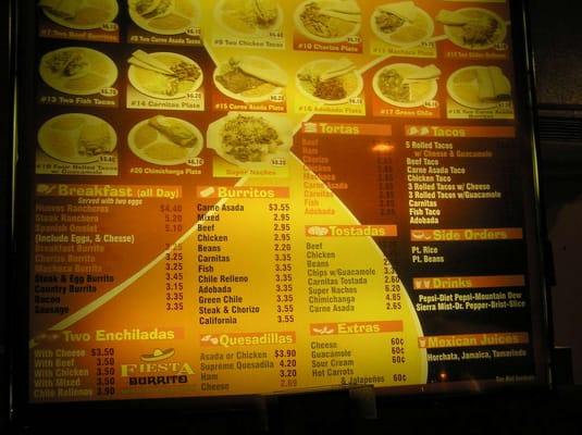 Menu photo 7 Fiesta Burrito Scottsdale, AZ Menu photo 7 Fiesta Burrito Scottsdale, AZ