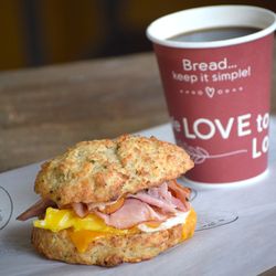 Great Harvest Bread - Breakfast sandwiches and Loganville's best-tasting coffee are a great way to start your day!