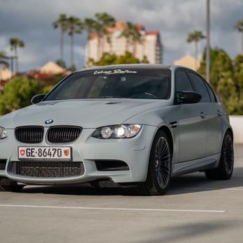 Wrap Station - M3 wrapped in satin battle ship grey - Vehicle Wraps Near Me - San Diego, California Wrap Station - M3 wrapped in satin battle ship grey - Vehicle Wraps Near Me - San Diego, California